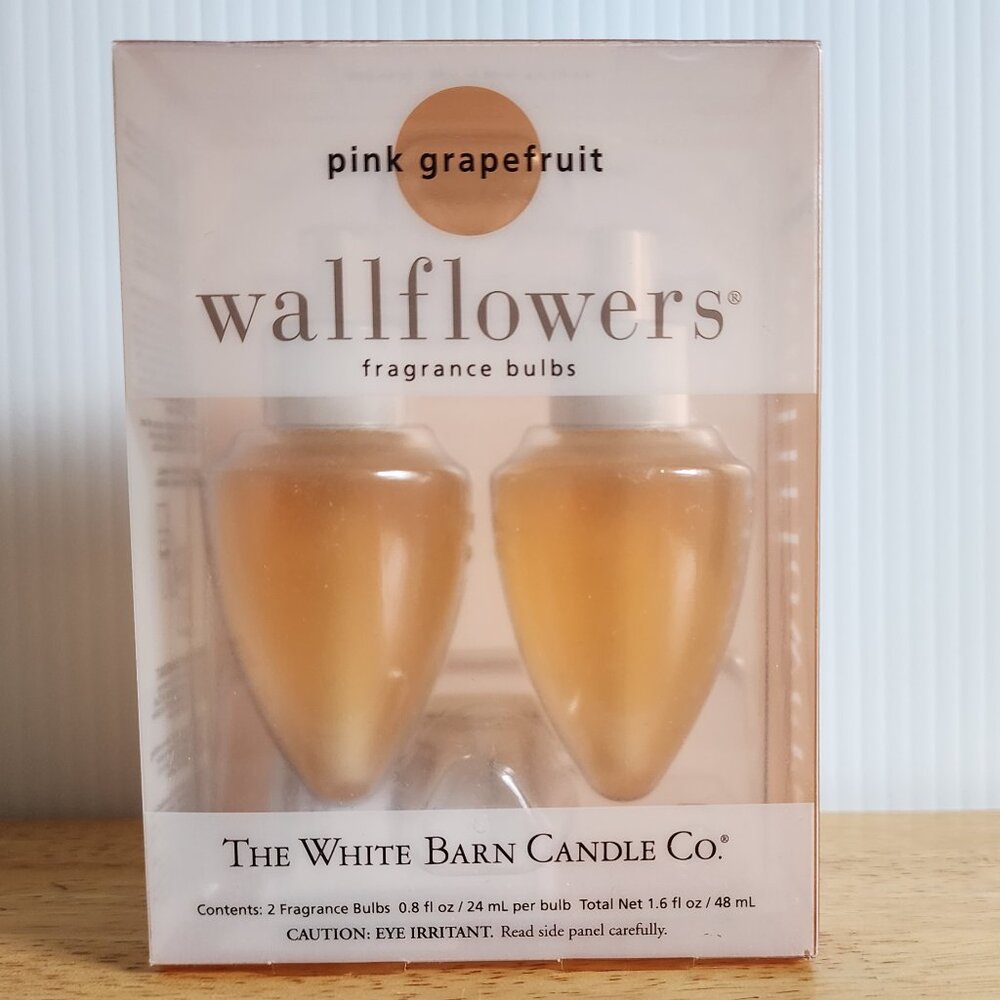 NWT Bath and Body Works, 2-pk Wallflower Refills, Pink Grapefruit